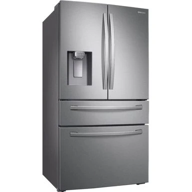 Samsung - 22.6 Cu. Ft. 4-Door French Door Counter Depth Refrigerator With FlexZone Drawer - Stainless Steel 4 Samsung - 22.6 Cu. Ft. 4-Door French Door Counter Depth Refrigerator With FlexZone Drawer - Stainless Steel - Image 2