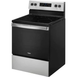 Whirlpool - 5.3 Cu. Ft. Freestanding Electric Range With Steam-Cleaning And Frozen Bake™ - Stainless Steel 20 Whirlpool - 5.3 Cu. Ft. Freestanding Electric Range With Steam-Cleaning And Frozen Bake™ - Stainless Steel -KitchenAid Shop 19fec6a4 0294 5e49 ace0 5a97e5436ba3