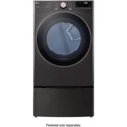 LG - 7.4 Cu. Ft. Stackable Smart Electric Dryer With Steam And Built-In Intelligence - Black Steel 35 LG - 7.4 Cu. Ft. Stackable Smart Electric Dryer With Steam And Built-In Intelligence - Black Steel -KitchenAid Shop 1a0a3780 e64e 56dd b0fd 559c1d1a4d30
