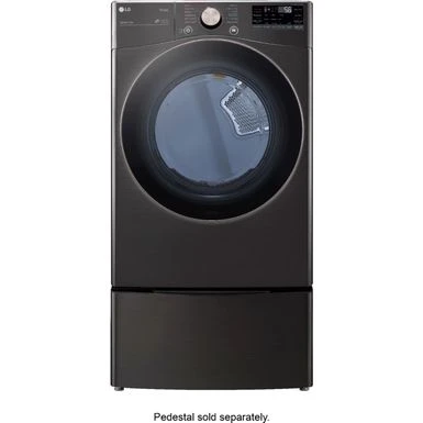 LG - 7.4 Cu. Ft. Stackable Smart Electric Dryer With Steam And Built-In Intelligence - Black Steel 16 LG - 7.4 Cu. Ft. Stackable Smart Electric Dryer With Steam And Built-In Intelligence - Black Steel - Image 14