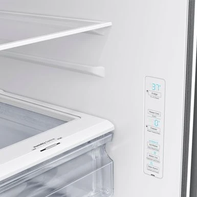 Samsung - 27 Cu. Ft. Large Capacity 3-Door French Door Refrigerator With External Water & Ice Dispenser - Stainless Steel 15 Samsung - 27 Cu. Ft. Large Capacity 3-Door French Door Refrigerator With External Water & Ice Dispenser - Stainless Steel - Image 13