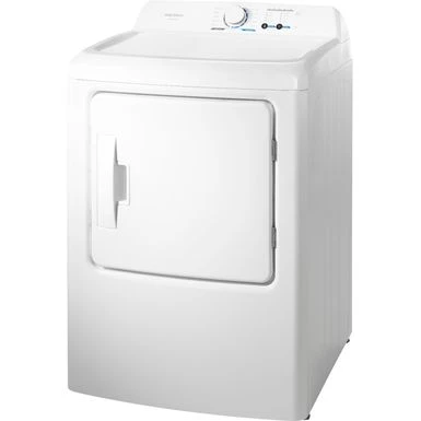Insignia™ - 6.7 Cu. Ft. 12-Cycle Electric Dryer - White 5 Insignia™ - 6.7 Cu. Ft. 12-Cycle Electric Dryer - White - Image 3