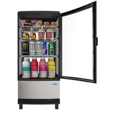 KoolMore Countertop Commercial Stanless Steel Refrigerator Display Case - 3 Cu. Ft 5 KoolMore Countertop Commercial Stanless Steel Refrigerator Display Case - 3 Cu. Ft - Image 3