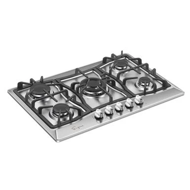 Empava 30 In Gas Cooktop Stainless Steel Built-in 5 Sabaf Burners Stove - 30inch 7 Empava 30 In Gas Cooktop Stainless Steel Built-in 5 Sabaf Burners Stove - 30inch - Image 5