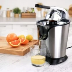 MegaChef Stainless Steel Electric Citrus Juicer - Compact - Silver - Compact -KitchenAid Shop 1ba323bc 01a8 4249 86ee a535dfeef1fd
