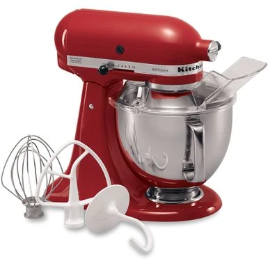 KitchenAid - Artisan Series 5 Quart Tilt-Head Stand Mixer - KSM150PSER - Empire Red 10 KitchenAid - Artisan Series 5 Quart Tilt-Head Stand Mixer - KSM150PSER - Empire Red - Image 8
