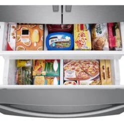 Samsung - 27 Cu. Ft. Large Capacity 3-Door French Door Refrigerator With External Water & Ice Dispenser - Stainless Steel 24 Samsung - 27 Cu. Ft. Large Capacity 3-Door French Door Refrigerator With External Water & Ice Dispenser - Stainless Steel -KitchenAid Shop 1db8c061 e802 50de 81c7 6eb3e2eb8b3e
