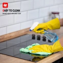 Gasland Chef 30"Built-in Radiant Electric Cooktop With 4 Burners, Electric Ceramic Cooktop Knob Control, 240V, ETL Approved - Black -KitchenAid Shop 1fe748de da7e 4539 bf1e 9fdd9beaffd0