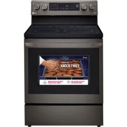 LG 6.3-Cu. Ft. Electric Smart Range With EasyClean And AirFry Black Stainless Steel 13 LG 6.3-Cu. Ft. Electric Smart Range With EasyClean And AirFry Black Stainless Steel -KitchenAid Shop 209d1160 7bd4 4a15 b49a 497dadb47e19