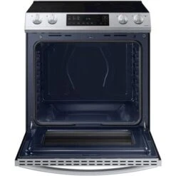 Samsung - 6.3 Cu. Ft. Front Control Slide-In Electric Range With Wi-Fi, Fingerprint Resistant - Stainless Steel 24 Samsung - 6.3 Cu. Ft. Front Control Slide-In Electric Range With Wi-Fi, Fingerprint Resistant - Stainless Steel -KitchenAid Shop 21e51878 4637 5b52 945d 8be4be618a33