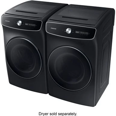 Samsung - 6.0 Cu. Ft. Total Capacity Smart Dial Washer With FlexWash™ And Super Speed Wash - Black 4 Samsung - 6.0 Cu. Ft. Total Capacity Smart Dial Washer With FlexWash™ And Super Speed Wash - Black - Image 2