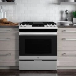 GE - 5.3 Cu. Ft. Slide-In Gas Range - Stainless Steel 13 GE - 5.3 Cu. Ft. Slide-In Gas Range - Stainless Steel -KitchenAid Shop 23629864 c446 51cc bfda 231bed02f30d