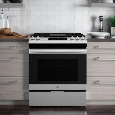 GE - 5.3 Cu. Ft. Slide-In Gas Range - Stainless Steel 7 GE - 5.3 Cu. Ft. Slide-In Gas Range - Stainless Steel - Image 5