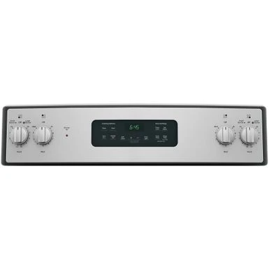 GE - 5.3 Cu. Ft. Freestanding Electric Range With Self-cleaning - Stainless Steel 6 GE - 5.3 Cu. Ft. Freestanding Electric Range With Self-cleaning - Stainless Steel - Image 4
