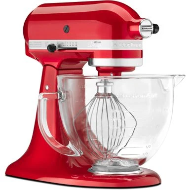 KitchenAid Artisan Designer Series Tilt-Back Head Stand Mixer In Candy Apple Red 5 KitchenAid Artisan Designer Series Tilt-Back Head Stand Mixer In Candy Apple Red - Image 3