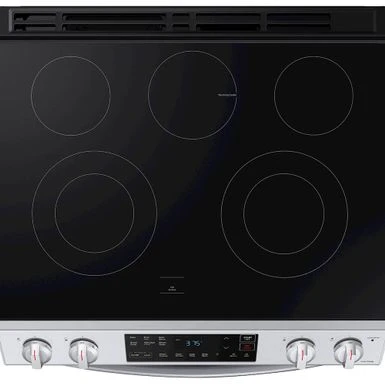 Samsung - 6.3 Cu. Ft. Front Control Slide-In Electric Range With Wi-Fi, Fingerprint Resistant - Stainless Steel 14 Samsung - 6.3 Cu. Ft. Front Control Slide-In Electric Range With Wi-Fi, Fingerprint Resistant - Stainless Steel - Image 12