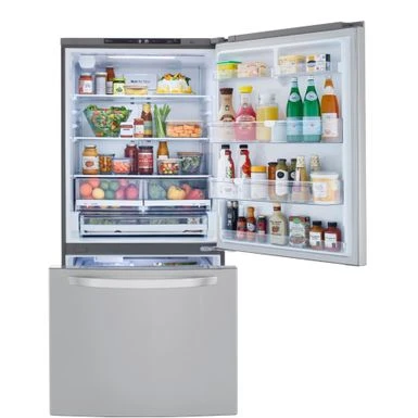LG - 25.5 Cu. Ft. Bottom-Freezer Refrigerator With Ice Maker - Stainless Steel 15 LG - 25.5 Cu. Ft. Bottom-Freezer Refrigerator With Ice Maker - Stainless Steel - Image 13