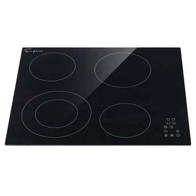 Built-In 24-in 4 Elements Smooth Surface Radiant Electric Cooktop - 24" - Black 7 Built-In 24-in 4 Elements Smooth Surface Radiant Electric Cooktop - 24" - Black - Image 5