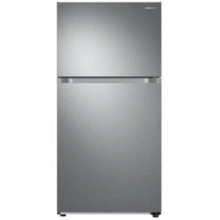Samsung - 21.1 Cu. Ft. Top-Freezer Refrigerator With FlexZone And Ice Maker - Stainless Steel
