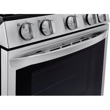 LG - 5.8 Cu. Ft. Smart Freestanding Gas True Convection Range With EasyClean And InstaView - Stainless Steel 7 LG - 5.8 Cu. Ft. Smart Freestanding Gas True Convection Range With EasyClean And InstaView - Stainless Steel - Image 5
