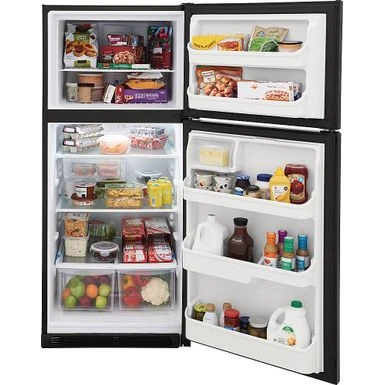 Frigidaire 20.5 Cu. Ft. Black Top Freezer Refrigerator 6 Frigidaire 20.5 Cu. Ft. Black Top Freezer Refrigerator - Image 4