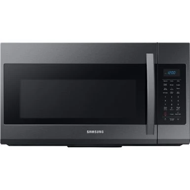 Samsung - 1.9 Cu. Ft. Over-the-Range Microwave With Sensor Cook - Black Stainless Steel 3 Samsung - 1.9 Cu. Ft. Over-the-Range Microwave With Sensor Cook - Black Stainless Steel