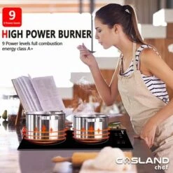 Gasland Chef 12'' Built-in Electric Induction Cooktop With 2 Burners, 9 Power Levels, Sensor Touch Control, 240V - Black 13 Gasland Chef 12'' Built-in Electric Induction Cooktop With 2 Burners, 9 Power Levels, Sensor Touch Control, 240V - Black -KitchenAid Shop 2862afe4 8940 47cd abb8 ad15dd641522