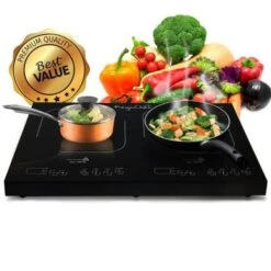 MegaChef Portable Dual Induction Cooktop - Black 21 MegaChef Portable Dual Induction Cooktop - Black -KitchenAid Shop 28cbf5f5 510c 405c b812 b00d954855dc