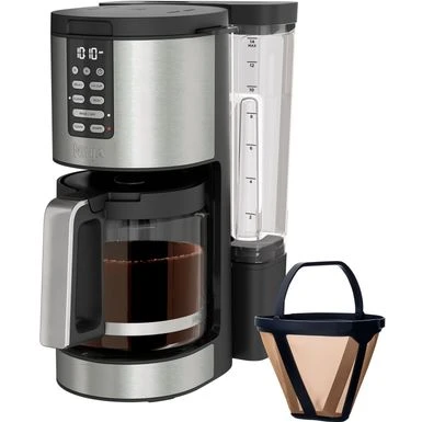 Ninja - Programmable XL 14-Cup Coffee Maker PRO, Glass Carafe, Freshness Timer, With Permanent Filter - Black/Stainless Steel 3 Ninja - Programmable XL 14-Cup Coffee Maker PRO, Glass Carafe, Freshness Timer, With Permanent Filter - Black/Stainless Steel