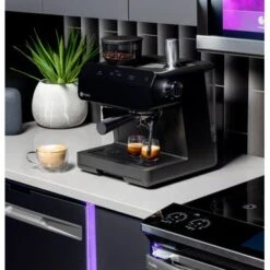 GE Profile - Semi-Automatic Espresso Machine With 15 Bars Of Pressure, Milk Frother, And Built-In Wi-Fi - Black 24 GE Profile - Semi-Automatic Espresso Machine With 15 Bars Of Pressure, Milk Frother, And Built-In Wi-Fi - Black -KitchenAid Shop 2a445edd 0dd5 5568 83b8 7b07c5a7e250
