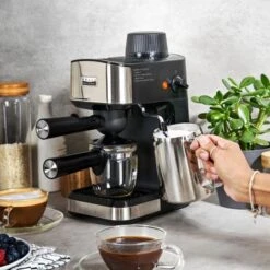 Bella Pro Series - Steam Espresso Machine - Black 15 Bella Pro Series - Steam Espresso Machine - Black -KitchenAid Shop 2a485603 9d6a 57e3 a7e1 7530219099b4