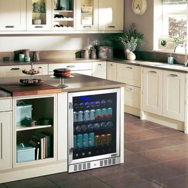 NewAir 24" Built-in Or Freestanding 177 Can Beverage Fridge In Stainless Steel With Precision Digital Thermostat - Stainless Steel 13 NewAir 24" Built-in Or Freestanding 177 Can Beverage Fridge In Stainless Steel With Precision Digital Thermostat - Stainless Steel - Image 11