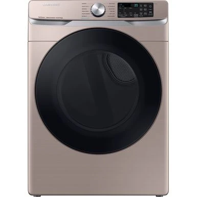 Samsung - 7.5 Cu. Ft. Stackable Smart Electric Dryer With Steam Sanitize+ - Champagne 3 Samsung - 7.5 Cu. Ft. Stackable Smart Electric Dryer With Steam Sanitize+ - Champagne