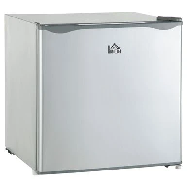 HOMCOM Mini Freezer Countertop, 1.1 Cu.Ft Compact Upright Freezer With Removable Shelves, Reversible Door For Home, Dorm - 18.5" W X 17.5" D X 19.25" H - Grey 4 HOMCOM Mini Freezer Countertop, 1.1 Cu.Ft Compact Upright Freezer With Removable Shelves, Reversible Door For Home, Dorm - 18.5" W X 17.5" D X 19.25" H - Grey - Image 2