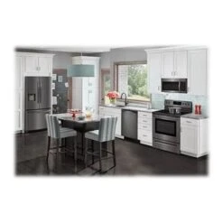 Frigidaire 30" Black Stainless Steel Electric Range -KitchenAid Shop 2e2fa920 604a 4a8f a288 83c048a6fe99