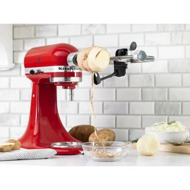 KitchenAid - 5 Blade Spiralizer With Peel, Core And Slice - Metal 7 KitchenAid - 5 Blade Spiralizer With Peel, Core And Slice - Metal - Image 5