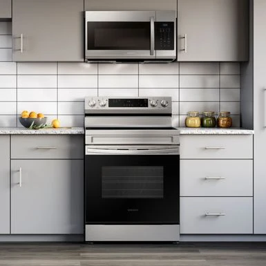 Samsung - 6.3 Cu. Ft. Freestanding Electric Range With WiFi And Steam Clean - Stainless Steel 12 Samsung - 6.3 Cu. Ft. Freestanding Electric Range With WiFi And Steam Clean - Stainless Steel - Image 10