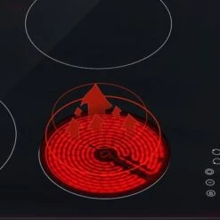 24-in 4 Elements Radiant Electric Cooktop Including Dual Zone Element - 24" - 24" -KitchenAid Shop 2f51c623 849a 4840 a19c 070bd3fad3e9