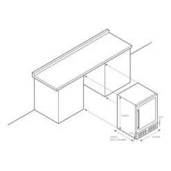 NewAir 24" Built-in Or Freestanding 177 Can Beverage Fridge In Stainless Steel With Precision Digital Thermostat - Stainless Steel 15 NewAir 24" Built-in Or Freestanding 177 Can Beverage Fridge In Stainless Steel With Precision Digital Thermostat - Stainless Steel -KitchenAid Shop 306a7913 022c 4ad7 96c9 00862e010d53