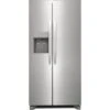 Frigidaire FRSS2323AW 22.3 Cu. Ft. 33 Inch Standard Depth Side By Side Refrigerator - Stainless Steel - Stainless Steel 2 Frigidaire FRSS2323AW 22.3 Cu. Ft. 33 Inch Standard Depth Side By Side Refrigerator - Stainless Steel - Stainless Steel -KitchenAid Shop 3091cf68 e6c2 40ee 9980 17fe12060dff