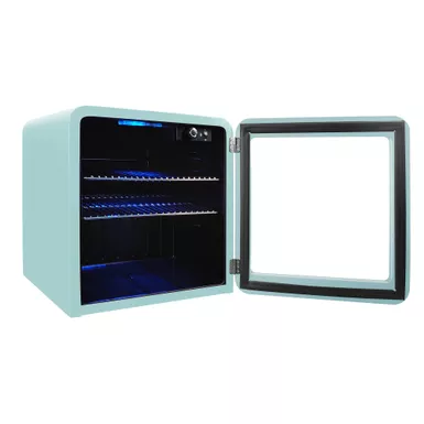 Magic Chef 1.7 Cu. Ft. Mint Green Retro Beverage Cooler 9 Magic Chef 1.7 Cu. Ft. Mint Green Retro Beverage Cooler - Image 7