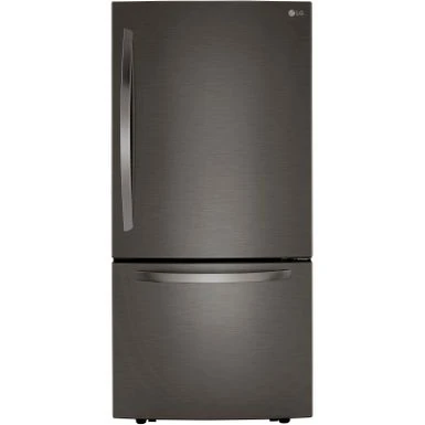 LG 26-Cu. Ft. Bottom Freezer Refrigerator In Black Stainless Steel 3 LG 26-Cu. Ft. Bottom Freezer Refrigerator In Black Stainless Steel
