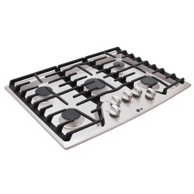LG 30 Inch 5 Sealed Burner Gas Cooktop - STAINLESS STEEL 6 LG 30 Inch 5 Sealed Burner Gas Cooktop - STAINLESS STEEL - Image 4