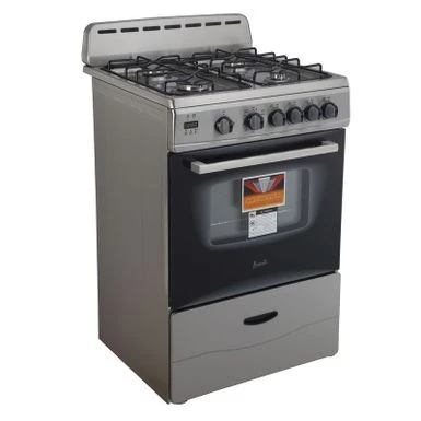 Avanti Ada 24" Stainless Steel Gas Range 4 Avanti Ada 24" Stainless Steel Gas Range - Image 2