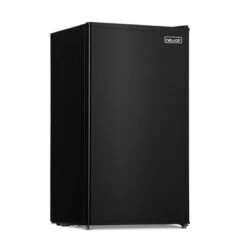 Newair 3.3 Black Cu. Ft. Compact Mini Refrigerator With Freezer, Auto Defrost, Can Dispenser And Energy Star - Black