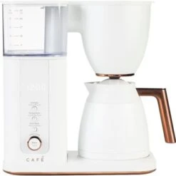 Café - Smart Drip 10-Cup Coffee Maker With Wi-Fi - Matte White