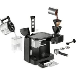 DeLonghi De'Longhi - Digital All-in-One Combination Coffee And Espresso Machine - Black And Stainless Steel -KitchenAid Shop 33f96b31 967b 5b44 8710 f431d593f5f7