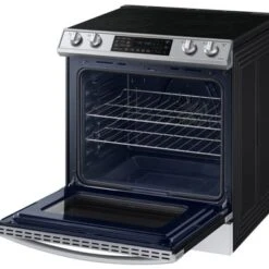 Samsung - 6.3 Cu. Ft. Front Control Slide-In Electric Convection Range With Air Fry & Wi-Fi, Fingerprint Resistant - Stainless Steel -KitchenAid Shop 3458c38a cd87 5049 914f 1c70b3429ae2