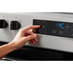 Whirlpool - 5.3 Cu. Ft. Freestanding Electric Range With Keep Warm Setting - Stainless Steel 24 Whirlpool - 5.3 Cu. Ft. Freestanding Electric Range With Keep Warm Setting - Stainless Steel -KitchenAid Shop 349031d0 aa12 5c0b 8070 0a163f233b61