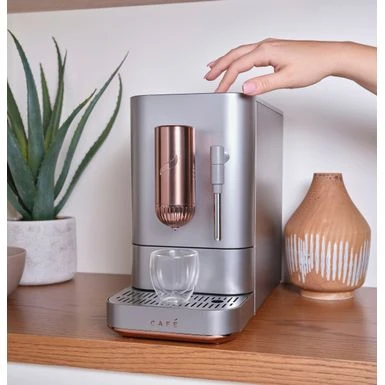 Café - Affetto Automatic Espresso Machine With 20 Bars Of Pressure, Milk Frother, And Built-In Wi-Fi - Steel Silver 10 Café - Affetto Automatic Espresso Machine With 20 Bars Of Pressure, Milk Frother, And Built-In Wi-Fi - Steel Silver - Image 8